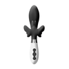 Luna by Shots Alexios Rechargeable Silicone Vibrator, 21.2 cm, Violetinė