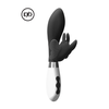 Luna by Shots Alexios Rechargeable Silicone Vibrator, 21.2 cm, Violetinė