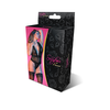 Magic Silk Deep Look Halter Teddy S/M Juodas - Elegant V-Neck Bodysuit