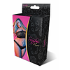 Magic Silk Exposed Halter Bandeau &amp; Panty Set 2X Juodas Lace Finish
