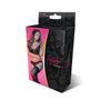 Magic Silk Exposed Underwired Bralette &amp; Lace Panty Set S/M Juodas