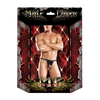Male Power Power Sock L/XL Juodas - Circular Cutout &amp; Open Back Design