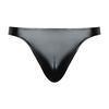 Male Power Liquid Onyx 2.0 Thong L/XL Juodas High-Shine Comfort Fit