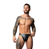 Male Power Liquid Onyx 2.0 Thong L/XL Juodas High-Shine Comfort Fit