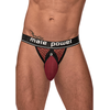 Male Power Cock Pit Net Jock S/M - Burgundy Comfort System