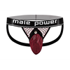 Male Power Cock Pit Net Jock S/M - Burgundy Comfort System