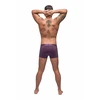 Male Power Avant-Garde Enhancer Shorts S Eggplant - Supportive Pouch