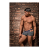 Male Power Heather Haze Cutout Mini Shorts XL Sporty Waistband