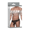 Male Power Hose Series Thong S/M Juodas - Ergonomic Waistband Design