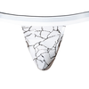 Male Power Soo Cumfy Jock L/XL Marble Baltas - Soft Modal Support
