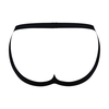 Male Power Hot Mesh Jockstrap L/XL Raudona-Juodas Comfort Fit