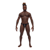 Male Power Landing Strip Bikini Brief S Matte Onyx Design