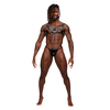 Male Power Libra Adjustable Imitation Leather Harness Juodas One Size