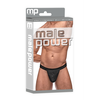 Male Power Impressions Micro G-String V Juodas L/XL Minimalist Design
