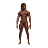 Male Power Magnificence Micro V Thong S/M Juodas - Designer Cut-Out Waistband