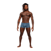 Mėlyna Male Power Mini Short S Mėlyna - Low Waist Stretch Briefs