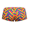 Male Power Mini Short XL Pride Fest - Low Rise, High-Cut Comfort Design
