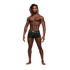 Male Power Modal Rib Pouch Short L Juodas - Comfort Fit Trunks