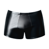 Male Power Liquid Onyx 2.0 Short Pouch XL Juodas Wet Look Briefs