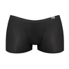 Male Power Seamless Sleek Mini Short S Juodas - Low Rise Comfort Fit