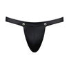 Male Power Oh Snap! Tearaway Jockstrap S/M Matte Juodas Rubberized Finish