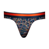 Mėlyna Male Power Soo Cumfy Thong L/XL Marble Mėlyna Comfort Modal Fabric