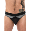 Male Power Iron Clad Thong S/M Juodas Mesh Comfort Waistband
