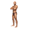 Male Power Uplift Bong Thong S/M Violetinė - Low Waist Comfort Fit