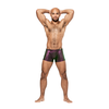 Male Power Uplift Mini Short L Violetinė - Contoured Support Design