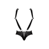 Male Power Uranus L/XL Harness-Style Jock Briefs with Straps Juodas