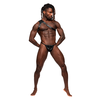 Male Power Zodiac Adjustable Shoulder Harness Juodas One Size