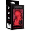 Mancage By Shots 28 modelis - Ultra Soft Silicone Chastity Cage - Raudona