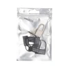 Mancage By Shots ManCage Spare Lock Set - 5 Juodas Plastic Locks &amp; Metal Padlock with Keys