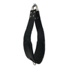 Mr Sling BDSM Leather Support Loops 60cm - Padded, Adjustable, Juodas, Metal D-Rings