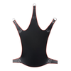 Mr Sling Toys4Lovers Leather Sling Juodas &amp; Raudona 5-Point, Genuine Leather, 113x122cm