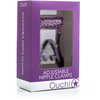 Ouch By Shots Ouch! Adjustable Stainless Steel Nipple Clamps with Chain, Nickel-Free