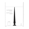 Ouch By Shots Ass Spike Dildo - 50 cm
