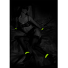 Ouch By Shots Ouch! Glow in the Dark Bed Restraint Attachment Set, Neon Žalias