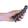 Ouch By Shots Ouch! Beaded Silicone G-Spot Intimate Device 13 cm Metallic Finish