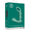 Ouch By Shots OUCH! Beaded Vibrating Prostate Device Metallic Žalias with Remote