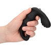 Ouch By Shots OUCH! Beaded Remote-Control Intimate Massager Juodas Silicone 10 Modes