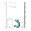 Ouch By Shots OUCH! Beaded Vibrating Prostate Device Metallic Žalias with Remote