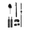 Ouch By Shots Shots Beginners Bondage Kit - Complete Set with Cuffs, Gag, Mask, Flogger