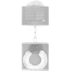 Ouch By Shots Ouch! Beginner’s Furry Handcuffs - Soft Plush, Adjustable, Juodas