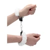 Ouch By Shots Ouch! Beginner’s Furry Handcuffs - Soft Plush, Adjustable, Juodas