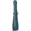Ouch By Shots Ouch! Halo Belt Flogger - Gold-Accented Faux Leather, 45 cm