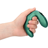 Ouch By Shots OUCH! Vibrating Remote-Control Intimate Device Metallic Žalias Silicone