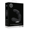 Ouch By Shots OUCH! Bent Vibrating Prostate Device Remote Controlled Juodas 10 Modes
