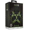 Ouch By Shots Ouch! Body Armor Glow-in-the-Dark Harness L/XL Adjustable Neon Žalias