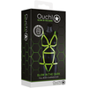 Ouch By Shots Ouch! Full Body Harness Glow-in-the-Dark Adjustable S/M